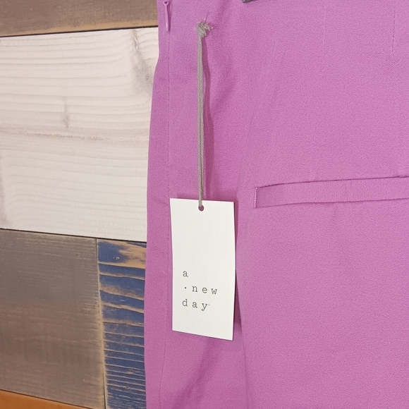 A New Day Kick Flare Trouser Pants Pink 12 NWT - Picture 7 of 8